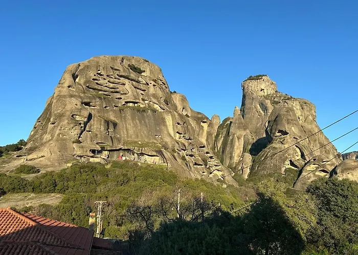 Kaya - Cozy With Panoramic Meteora View Καλαμπάκα